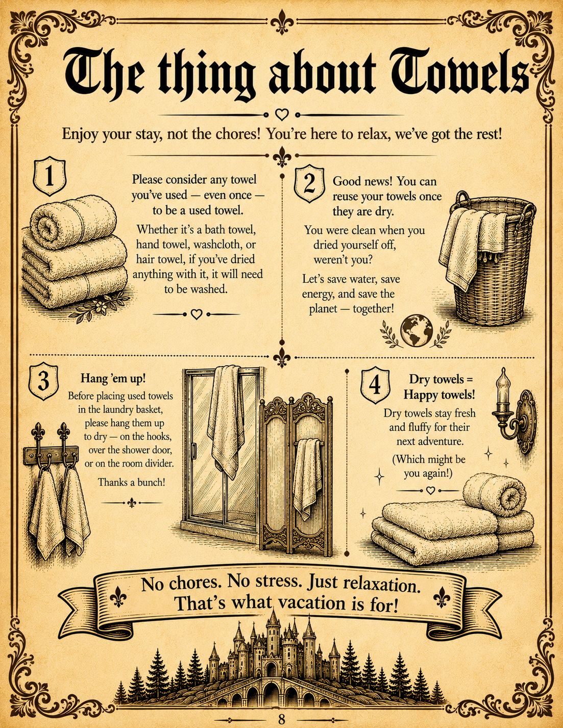Castle Kearan guidebook page 8